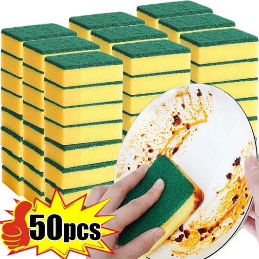 Double-Sided Magic Scrub Sponge – Rust & Grease Cleaning Tool